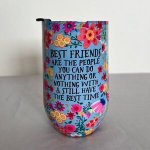 NWT Natural Life Best Friends Stainless Steel Tumbler
